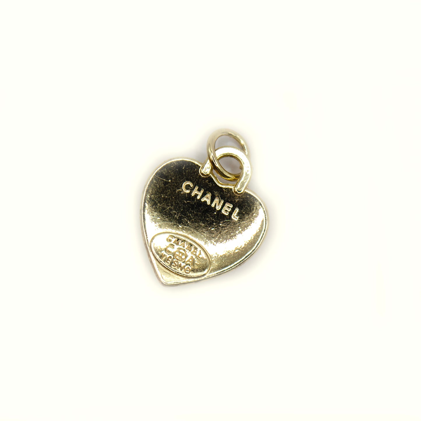 Designer Heart CC Initials Pendant