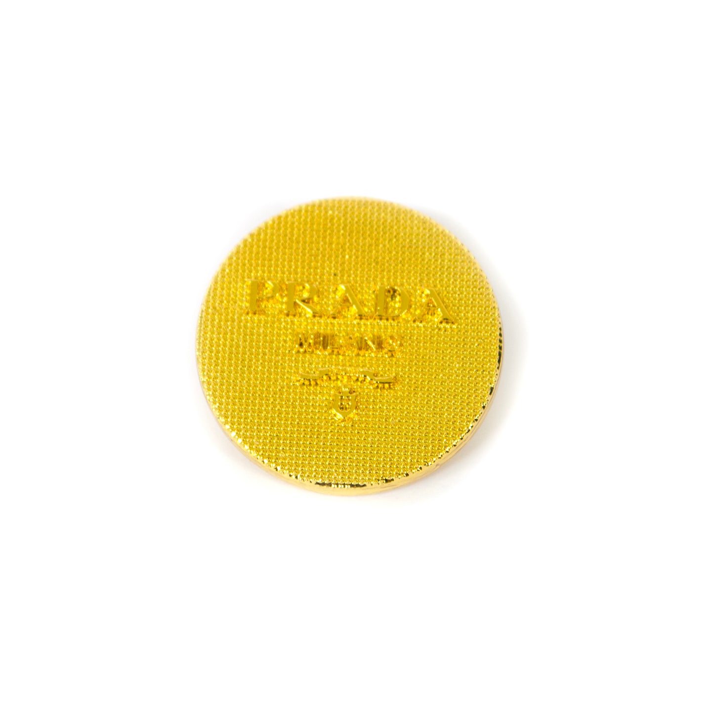 Designer Gold Colour Metal Button . 2 Sizes