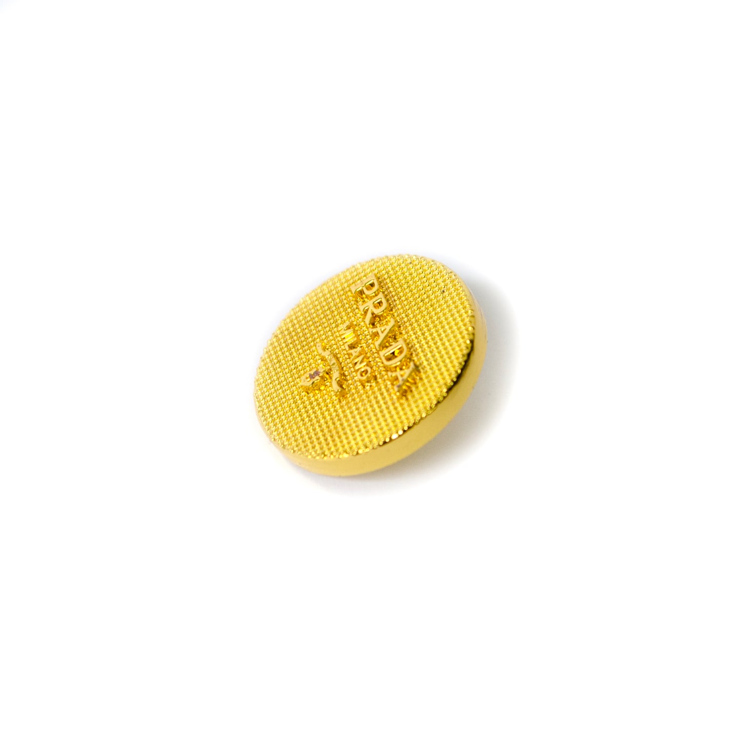 Designer Gold Colour Metal Button . 2 Sizes