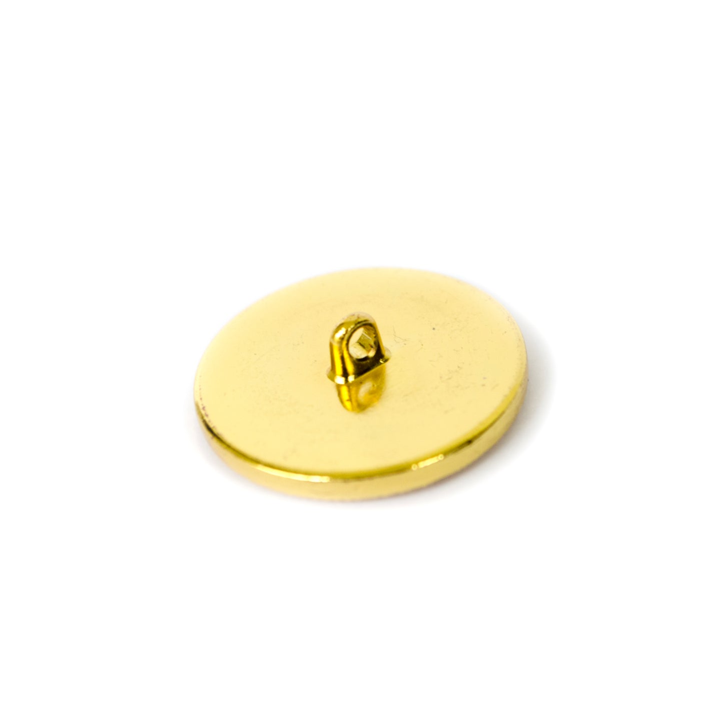 Designer Gold Colour Metal Button . 2 Sizes
