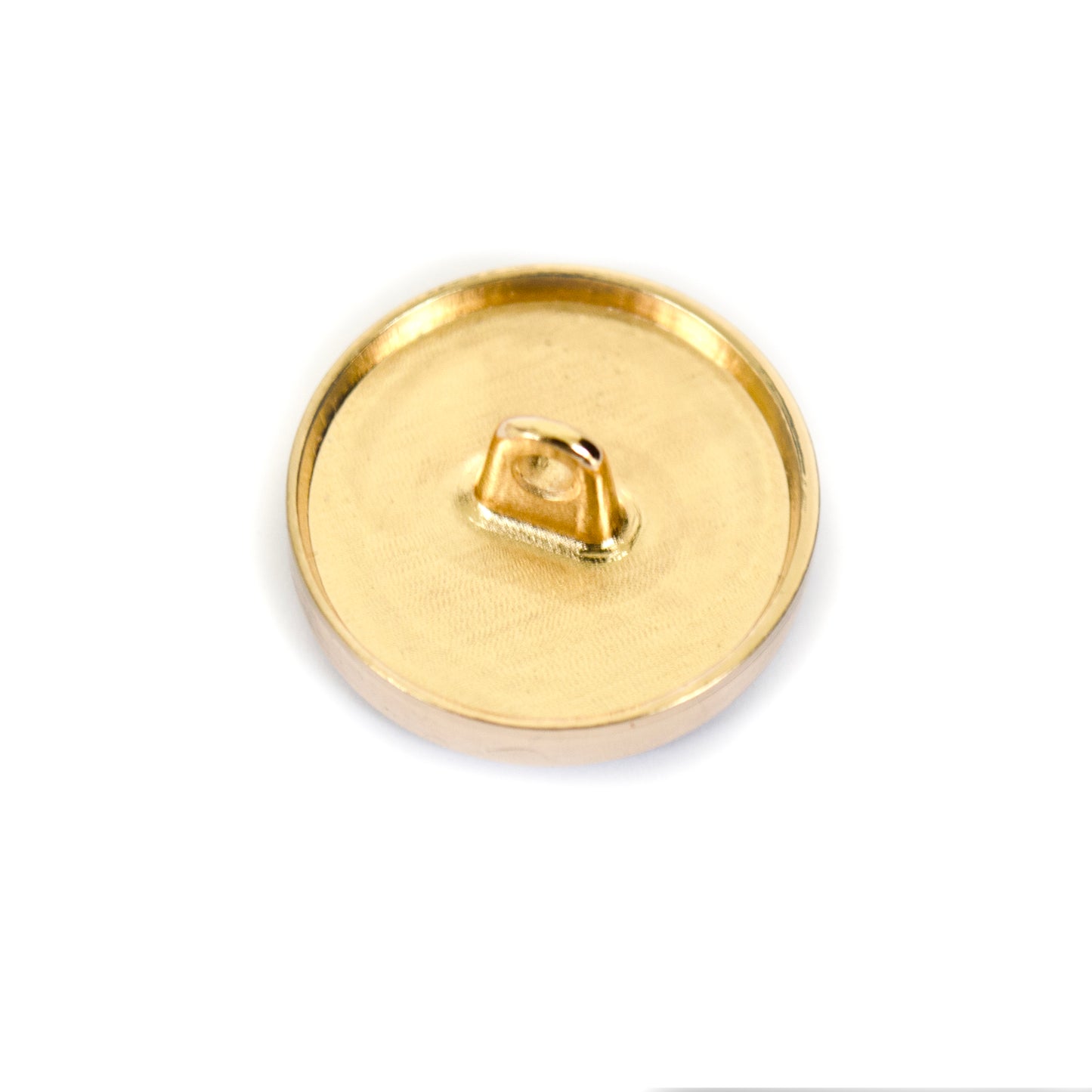 Designer Initials Black Gold Colour Metal Button . 2 Sizes