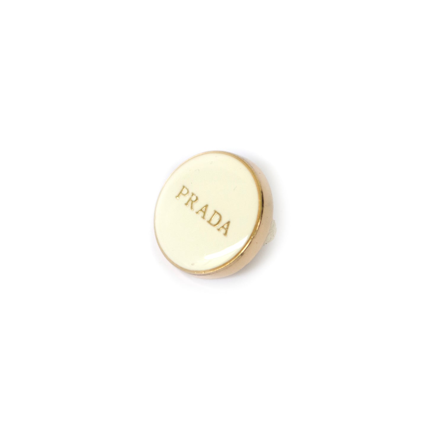 Designer  White Gold Colour Metal Button . 2 Sizes