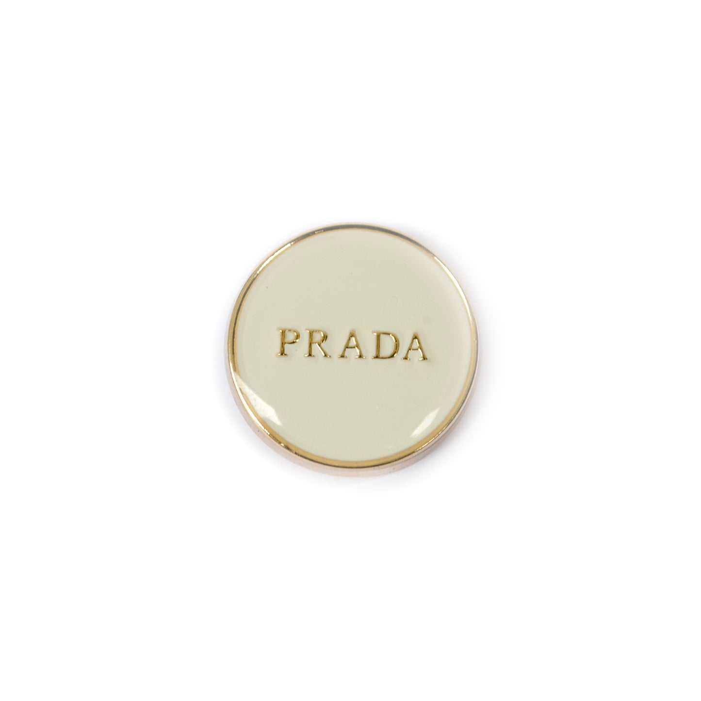 Designer  White Gold Colour Metal Button . 2 Sizes