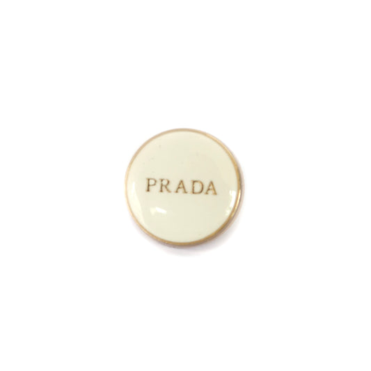 Designer  White Gold Colour Metal Button . 2 Sizes