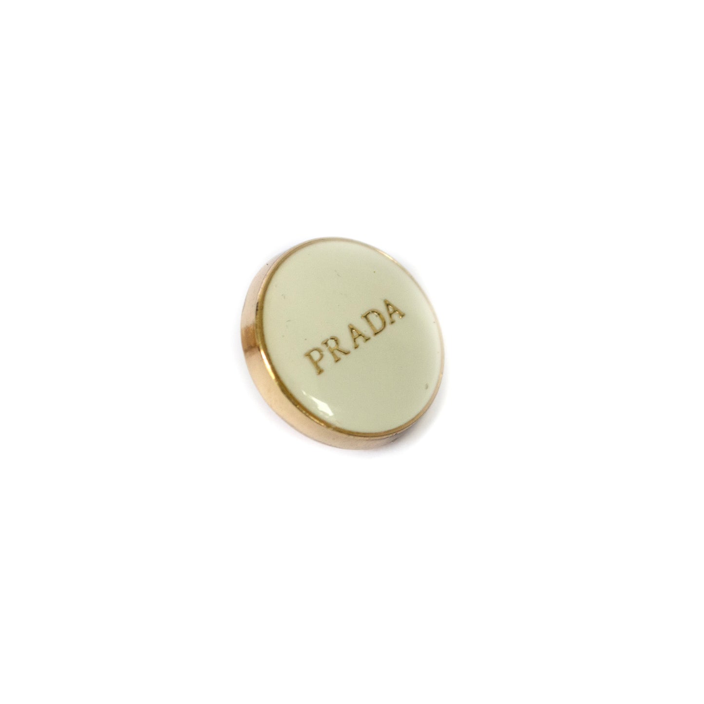 Designer  White Gold Colour Metal Button . 2 Sizes