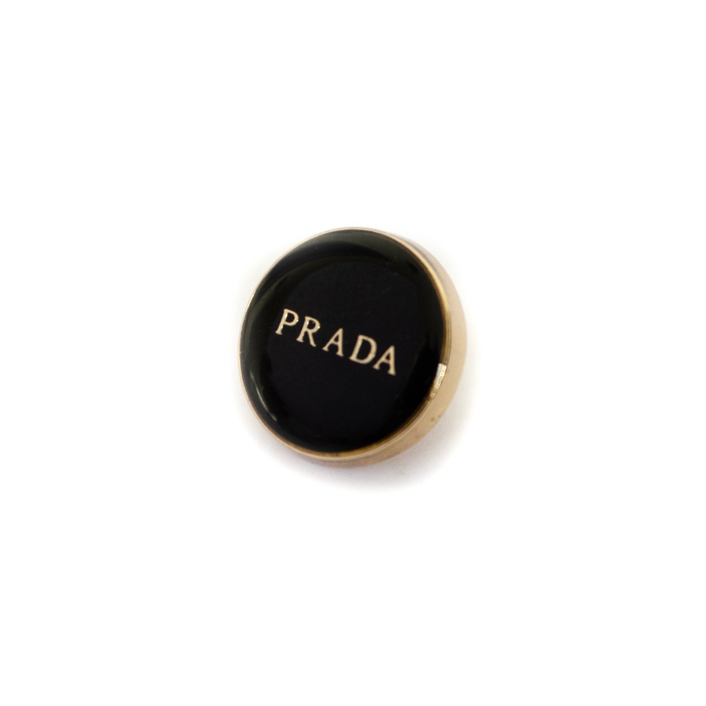Designer  Black Gold Colour Metal Button . 2 Sizes