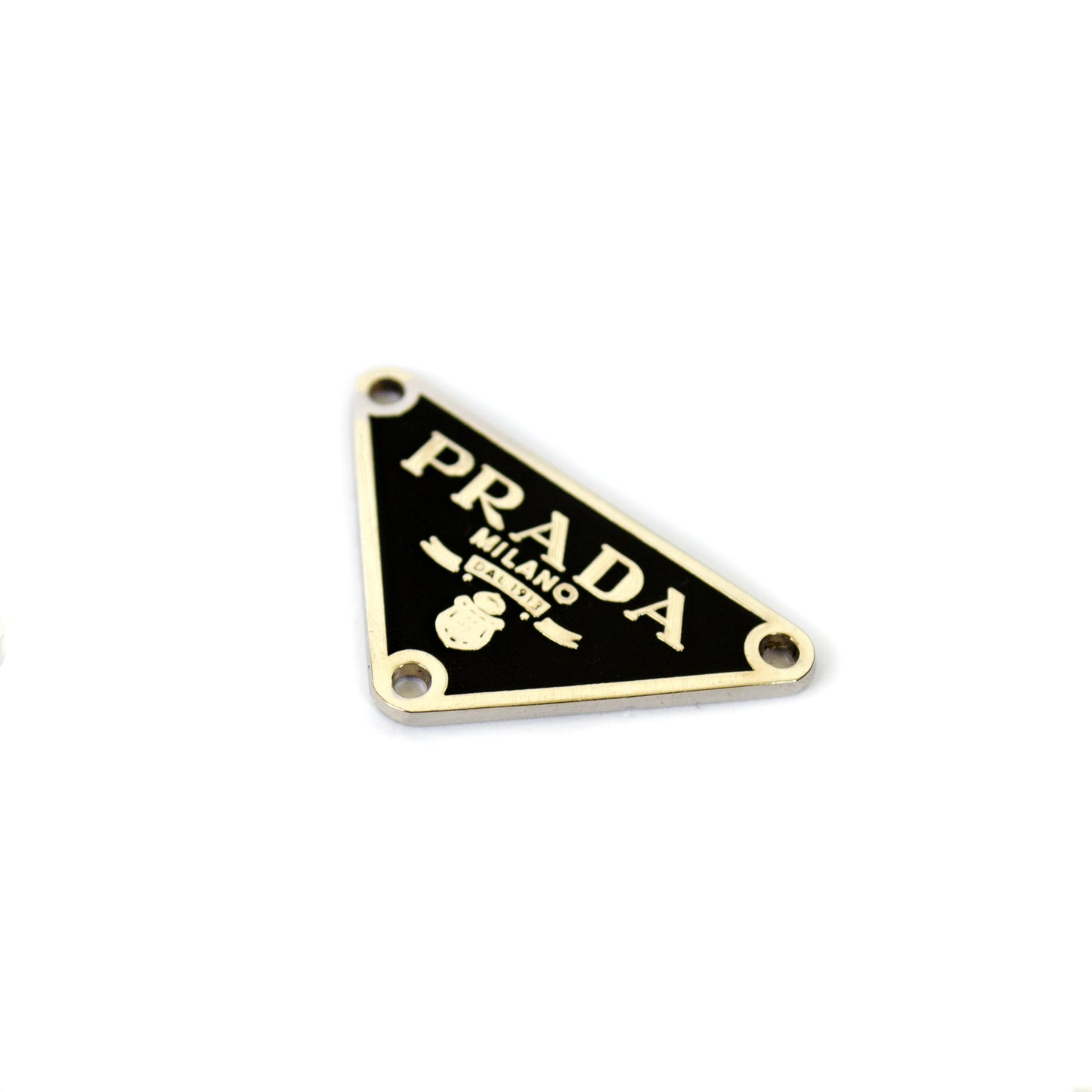 Gold Metal Triangle Tag. 2 Colours