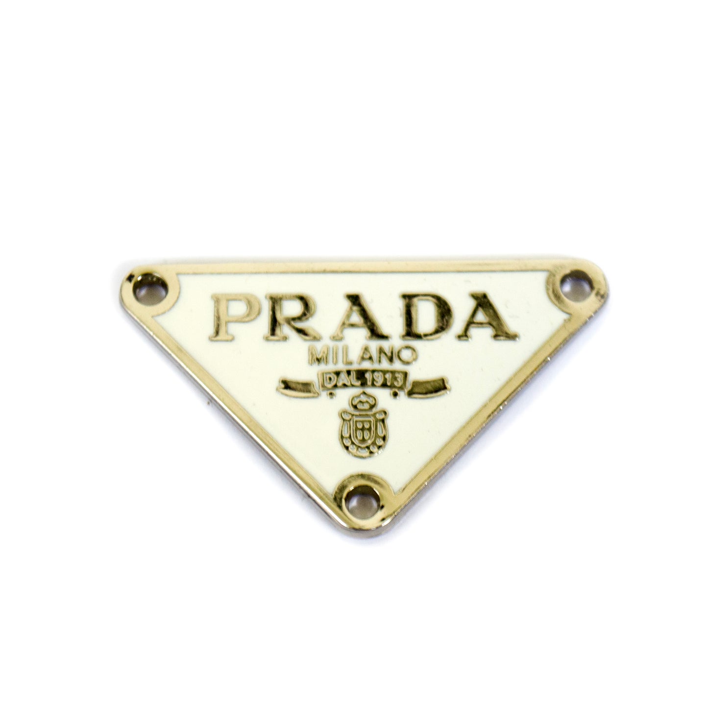 Silver Metal Triangle Tag. 2 Colours