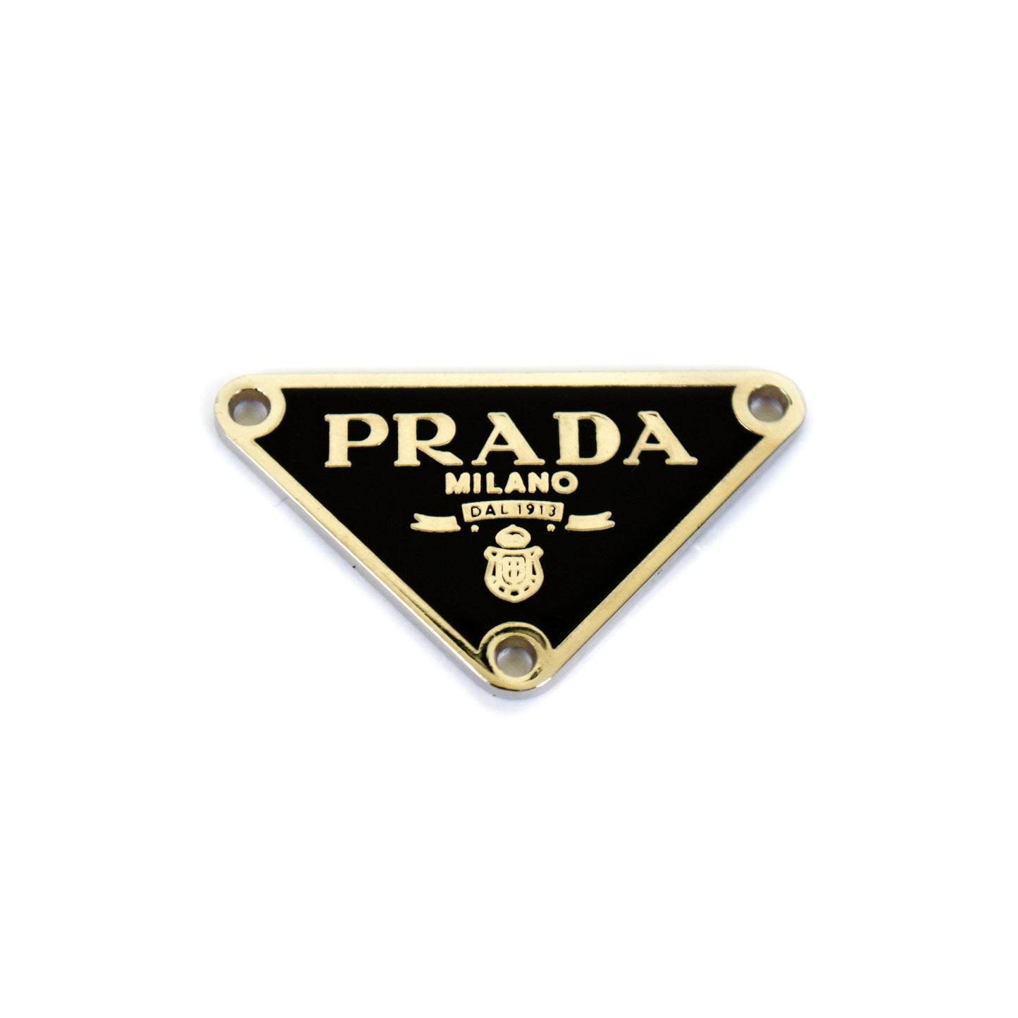 Silver Metal Triangle Tag. 2 Colours