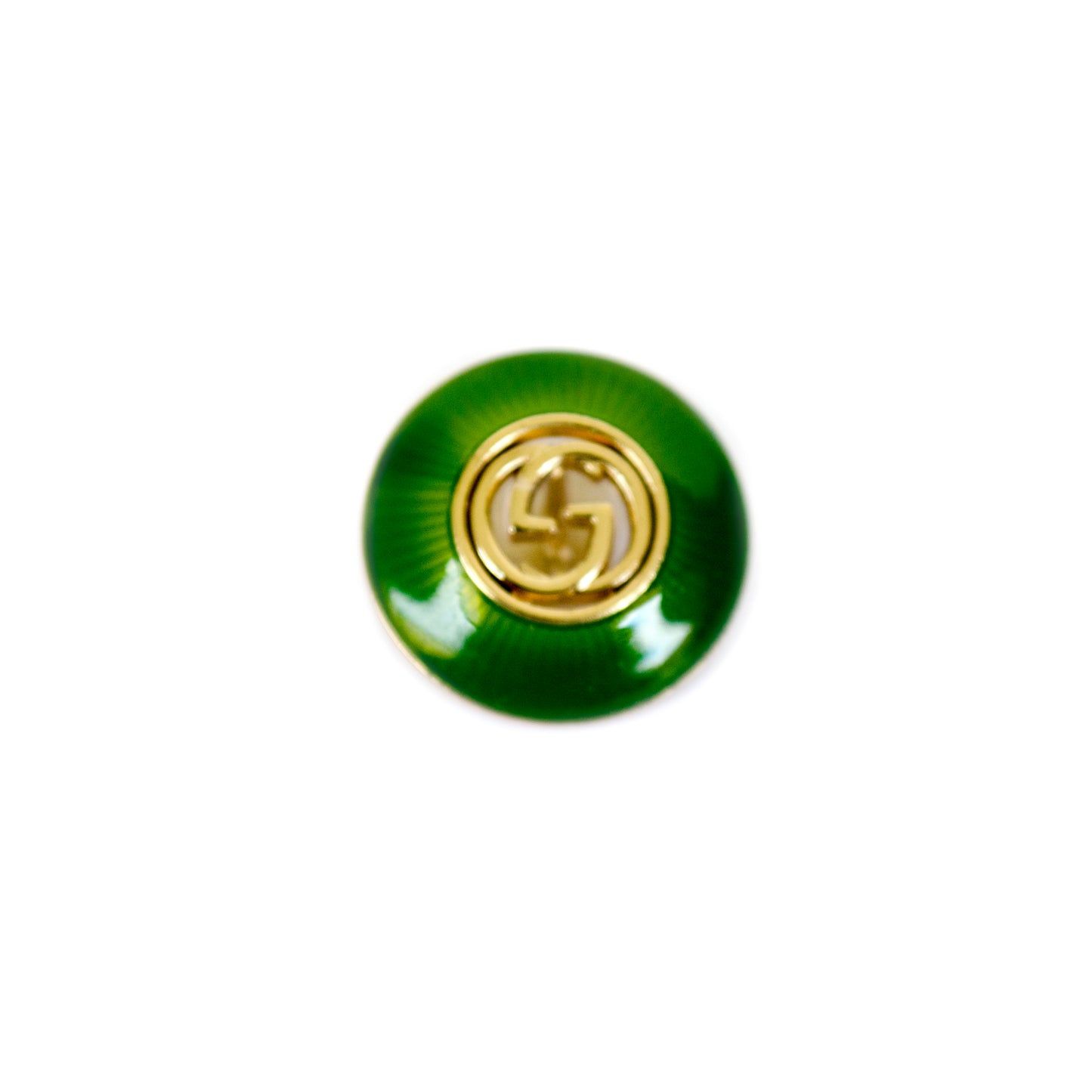 Designer Initials Gold Colour Metal Button . 5 Colours