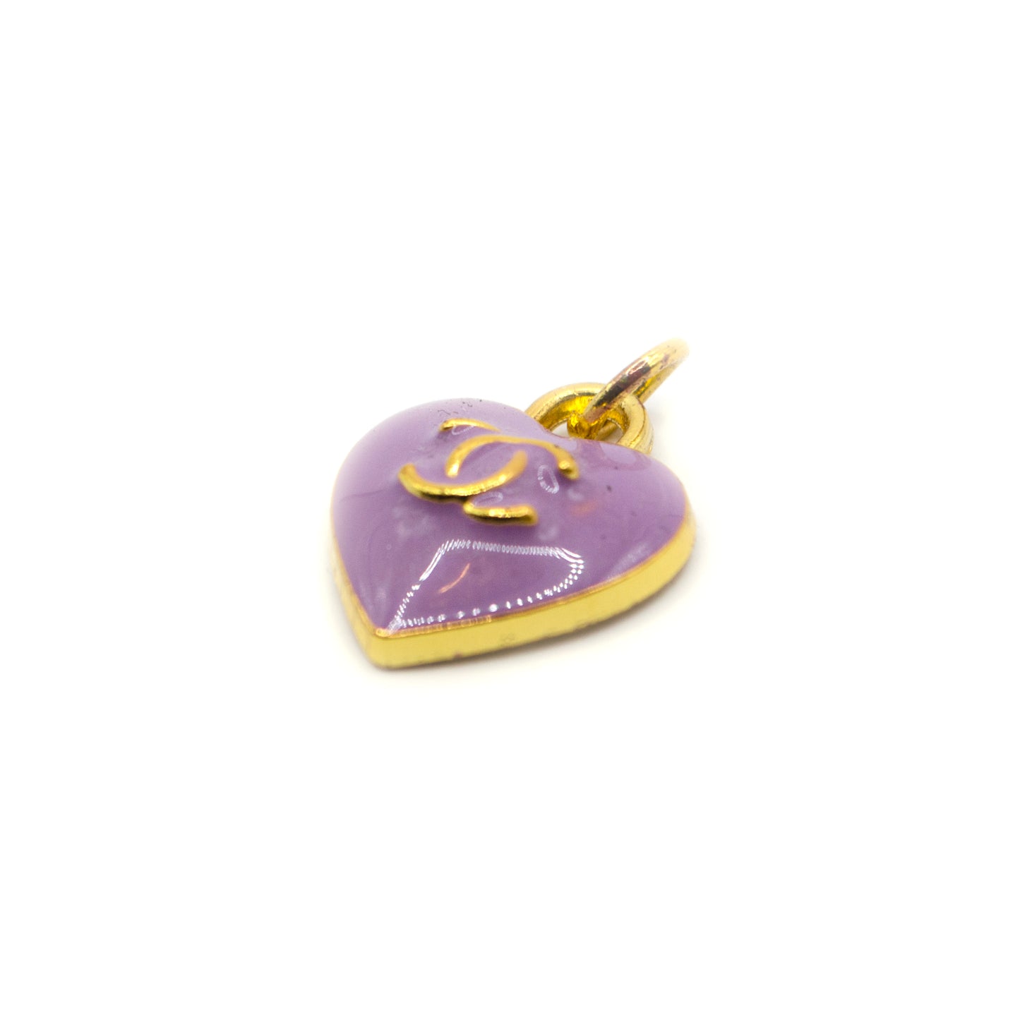 Designer Heart CC Initials Pendant