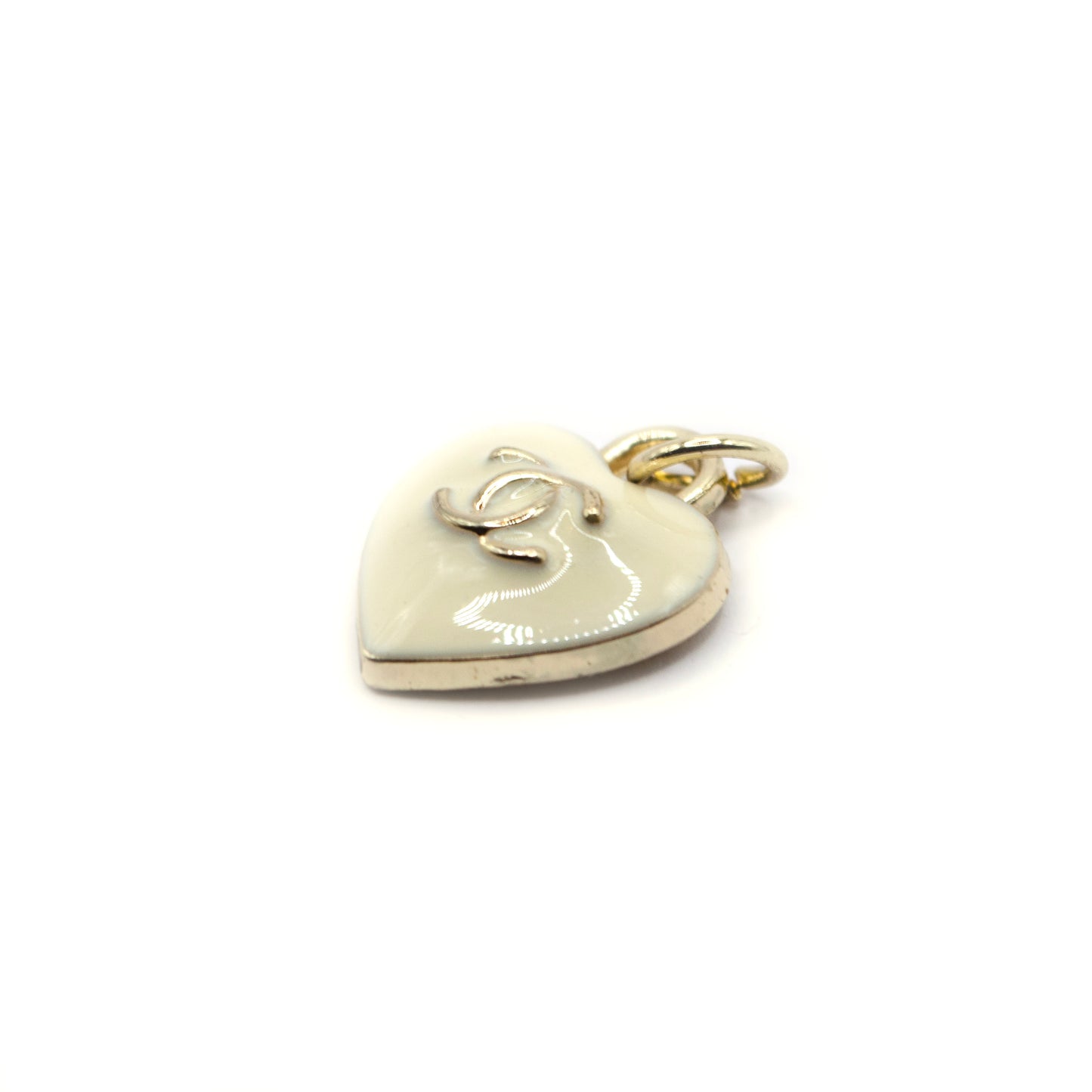 Designer Heart CC Initials Pendant