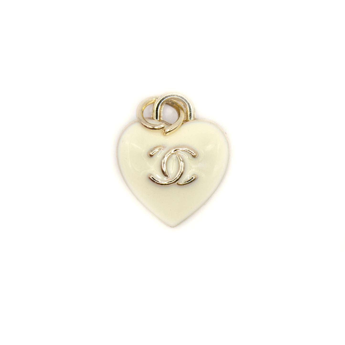 Designer Heart CC Initials Pendant