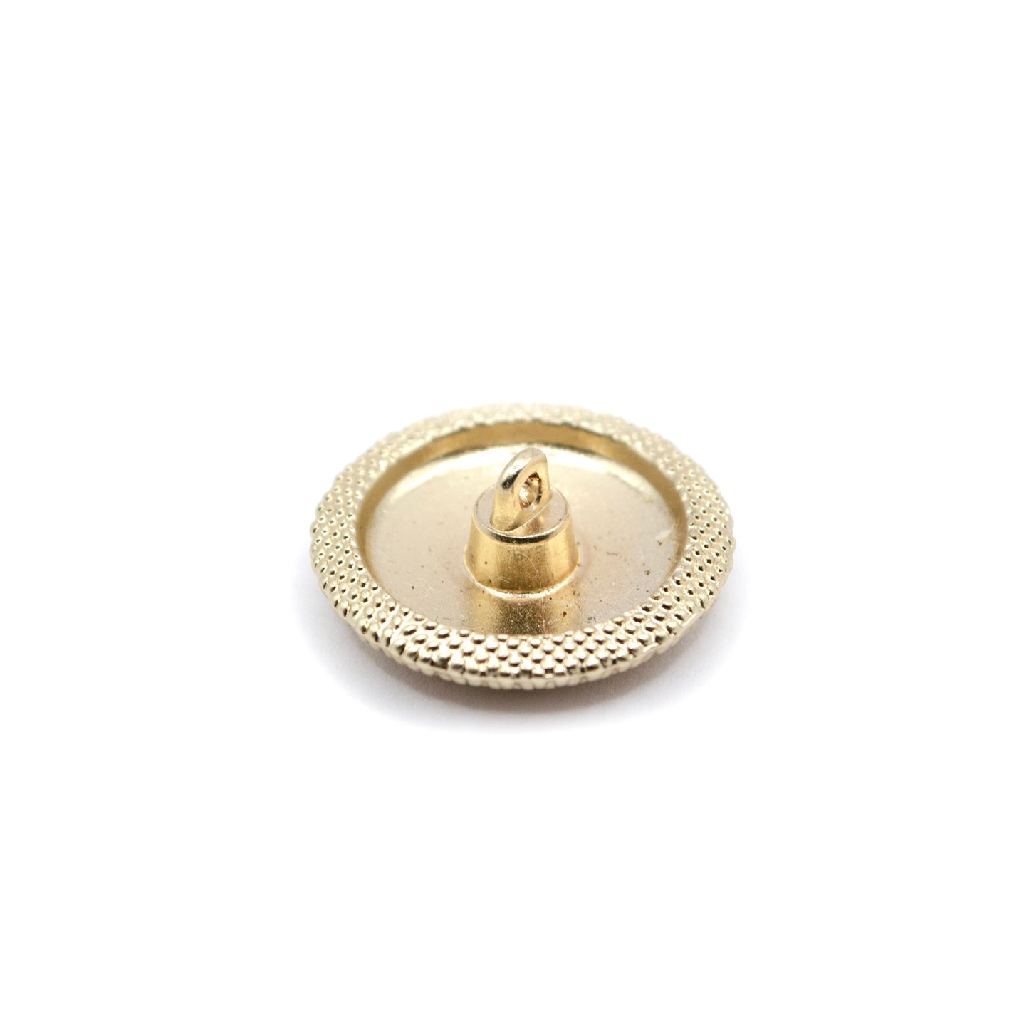 Initials CC Gold Colour Metal Button