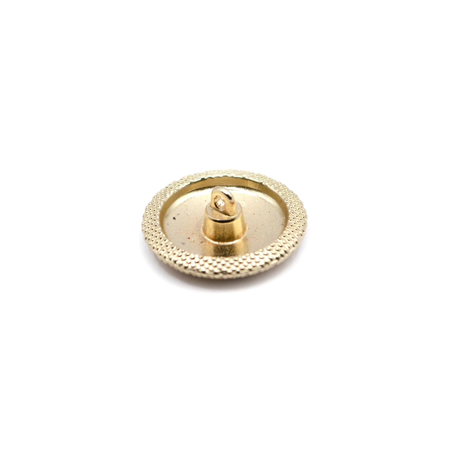 Initials CC Gold Colour Metal Button