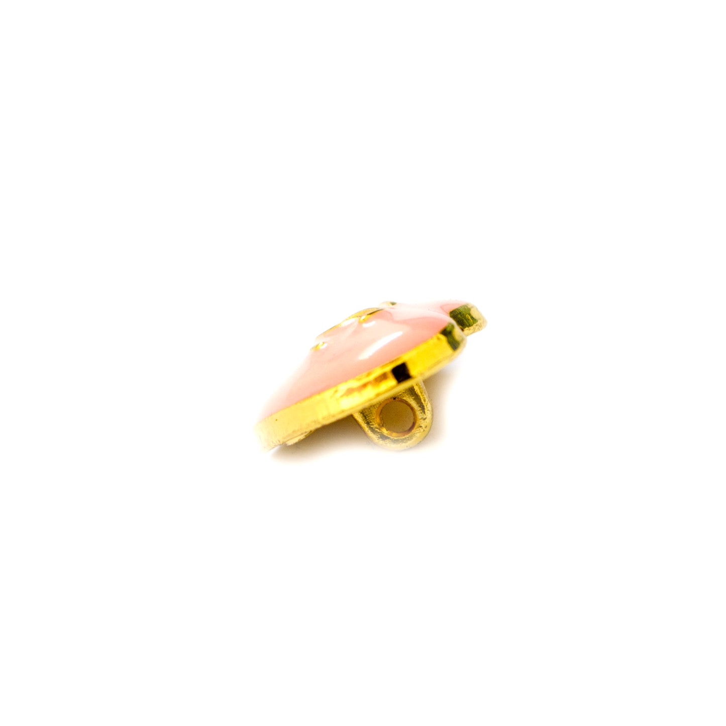CC Heart  Metal Button
