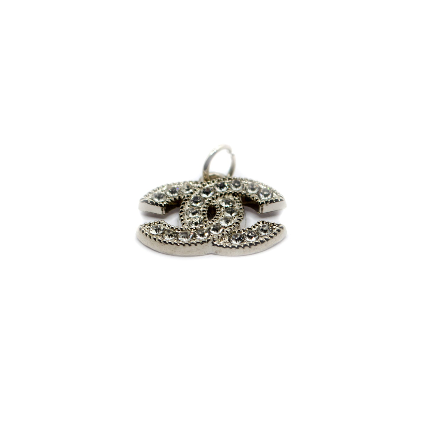 Designer Initials CC Crystals Pendant 22 mm