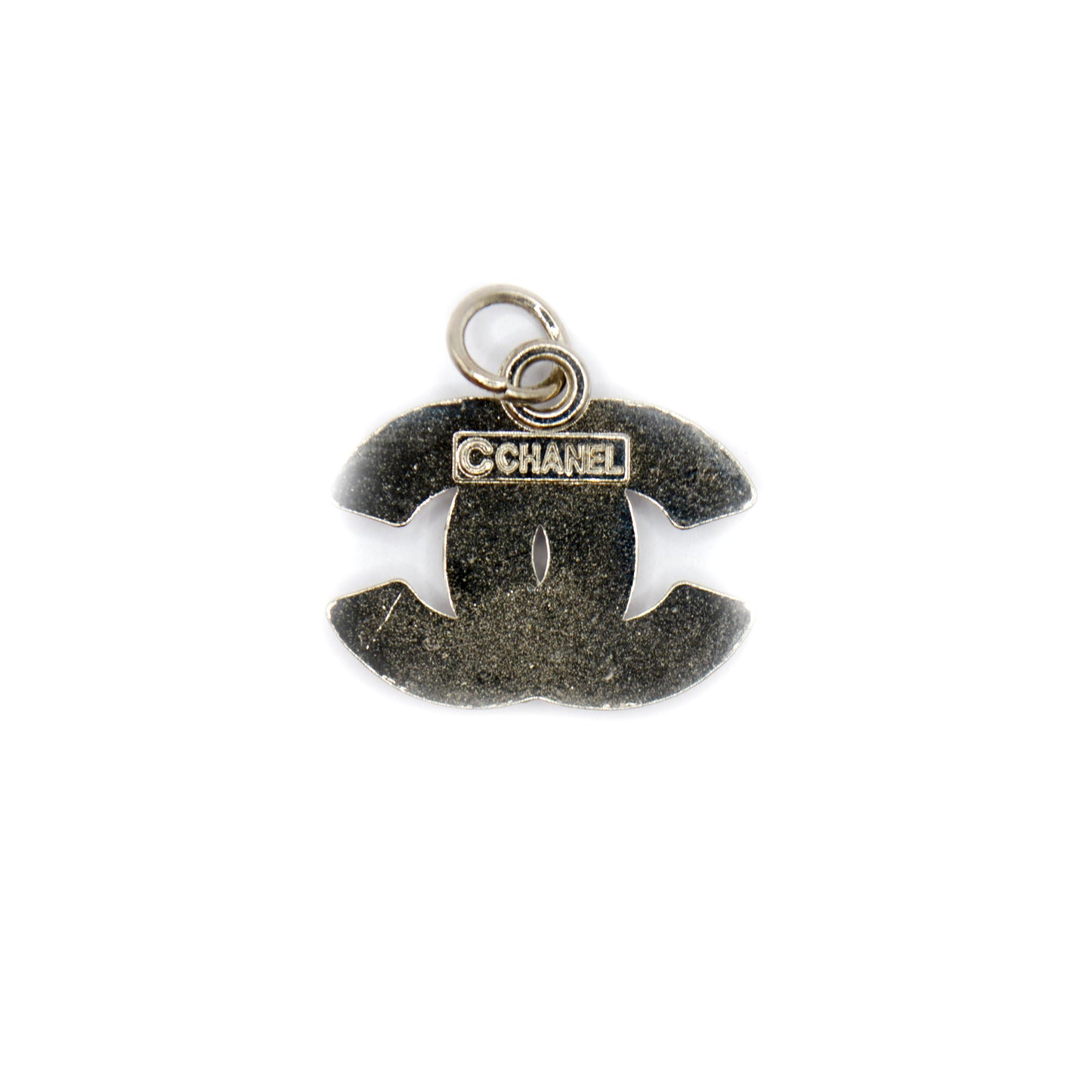 Designer Initials CC Crystals Pendant 22 mm
