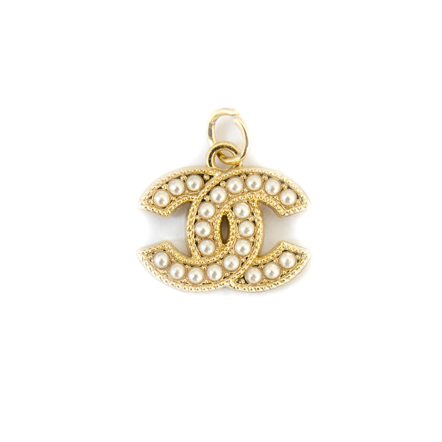 Designer Initials Pearls Pendant 22 mm