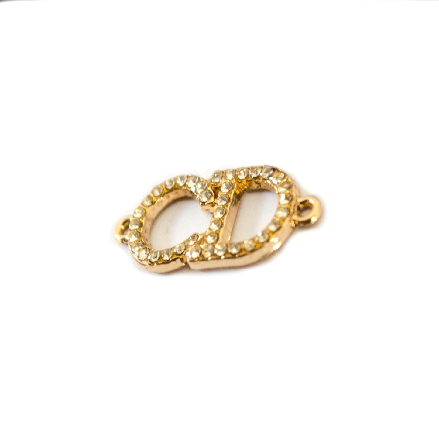 Initials Gold Metal Connector  2 Variants
