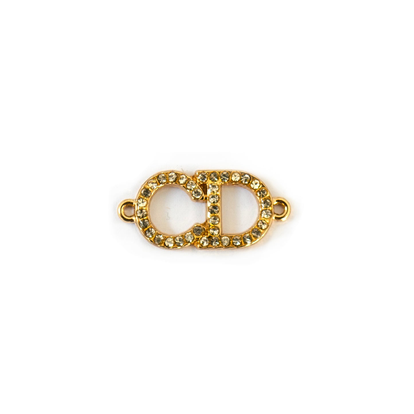 Initials Gold Metal Connector  2 Variants
